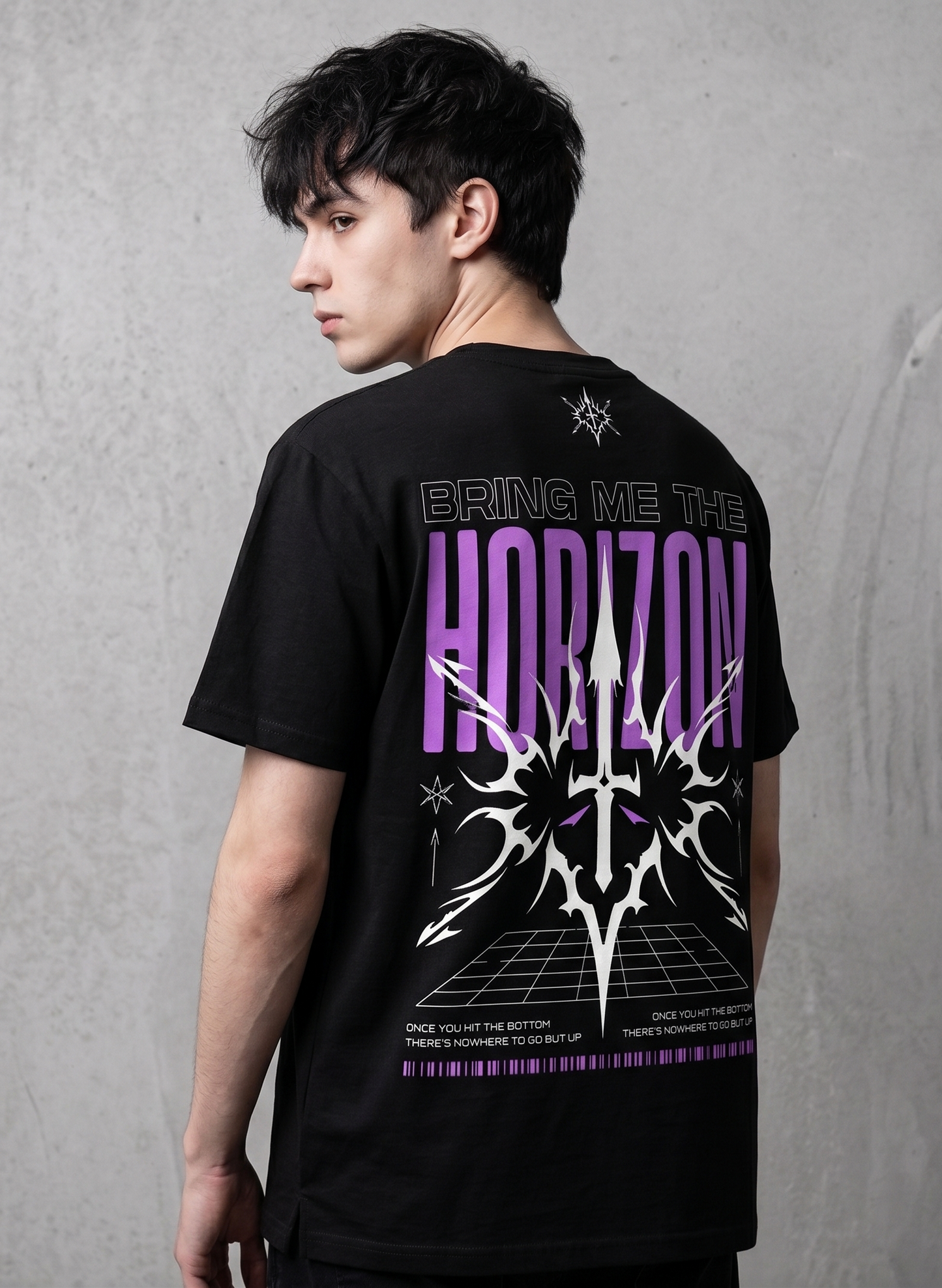 Bring Me The Horizon Premium Graphic Drop Shoulder T-Shirt