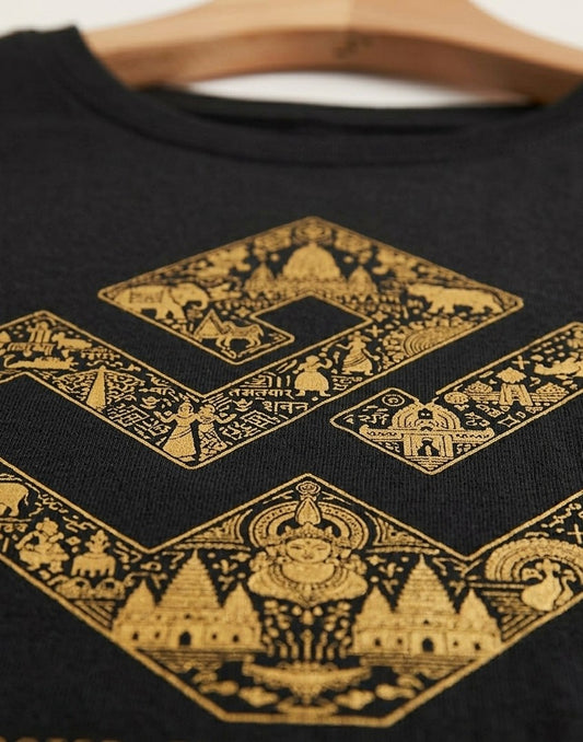 Swastik Heritage Tee Pattren