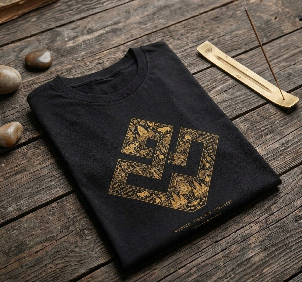Swastik Heritage Tee Fold